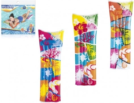 Opblaasbaar luchtbed met Hawaï-motief