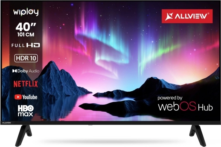 Allview 40" LED smart-tv met webOS