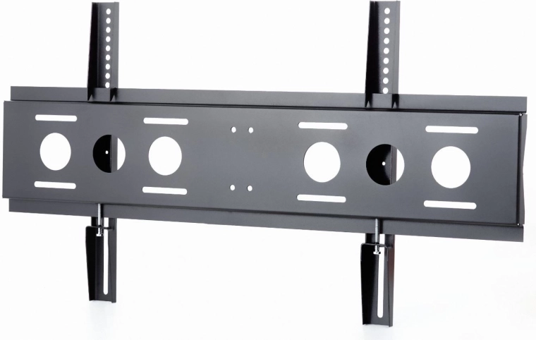 PWB1 vaste muurbeugel voor monitoren 40–75" VESA 100×100 tot 600×400, 80 kg