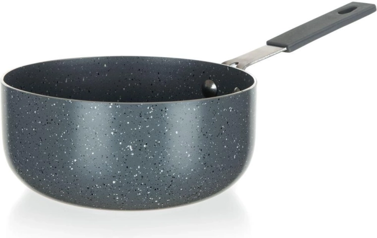 Steelpan met antiaanbaklaag GRANITE Grey 14 cm