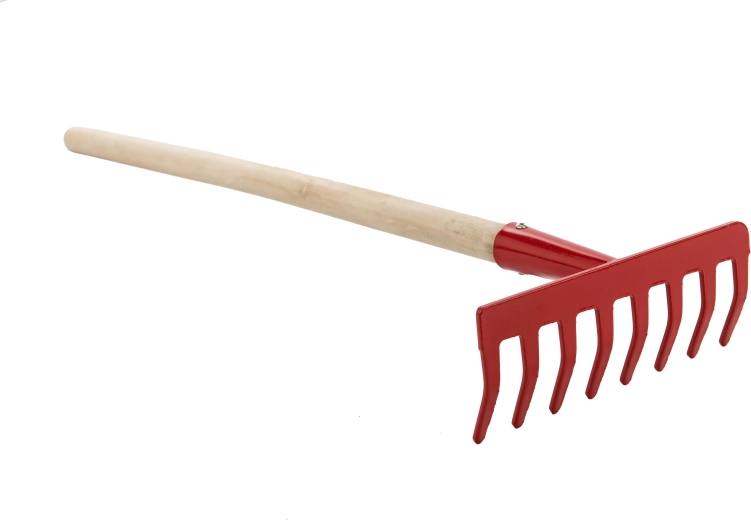 Kinderharkje met houten steel 60 cm