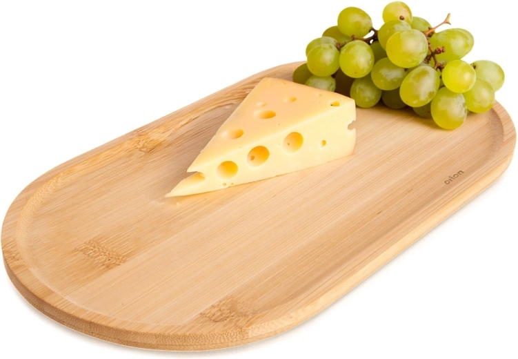 Bamboe ovale serveerschaal 28 × 15 cm