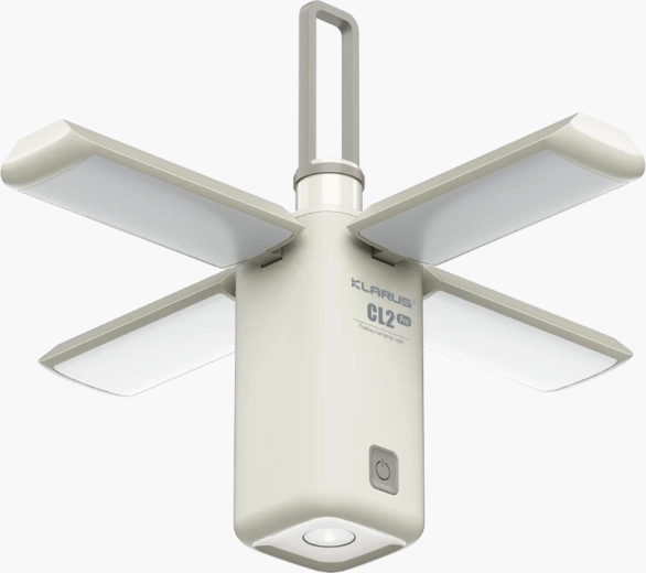 Klarus CL2 Pro White campinglamp 750 lm met verstelbare panelen en powerbank