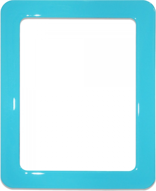 Zelfklevend magnetisch kader 12,3 × 8,1 cm – Lichtblauw 19 × 23,8 cm