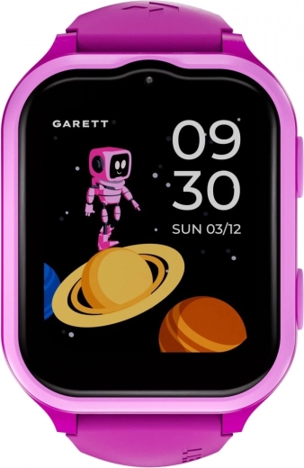 Kinder smartwatch met eSIM 4G roze