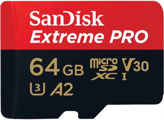 SanDisk Extreme Pro microSDXC Kaart 64GB