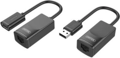 Usb verlengsnoer via gedraaide kabel 60m