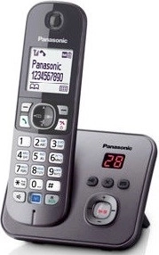 Panasonic draadloze telefoon met AB KX-TG6821 grijs