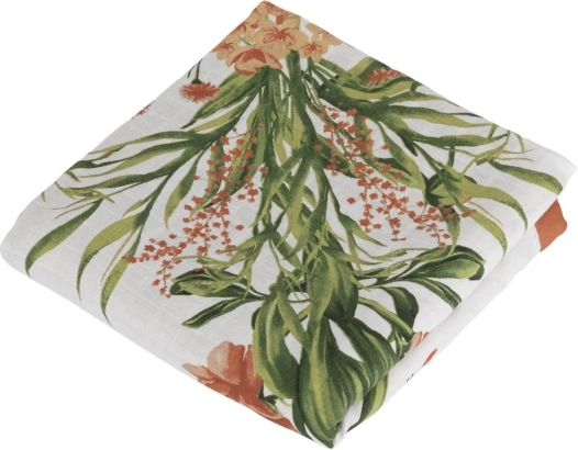 Tommy Lise Bamboe Musselin Deken Scarlet Dreams 106x106 cm