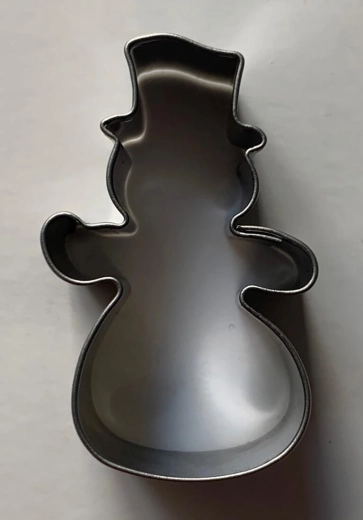 Koekjesuitsteker Sneeuwman – roestvrij staal