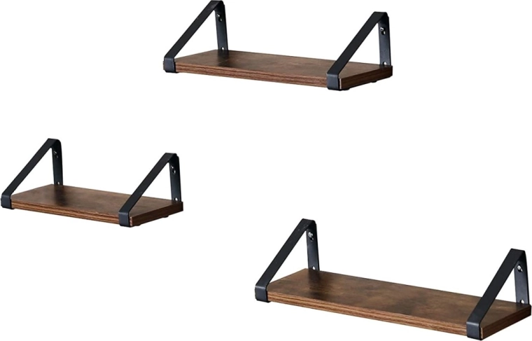 Set van 3 houten hangplanken Loft