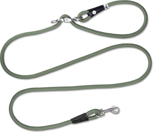 Curli verstelbare nylon hondenriem Vario Comfort moss l