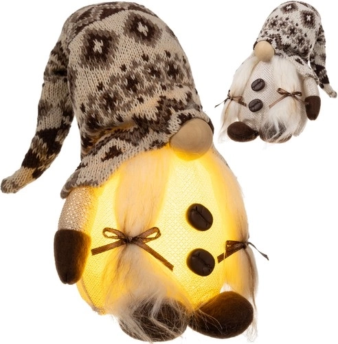 Staande kabouter met LED verlichting