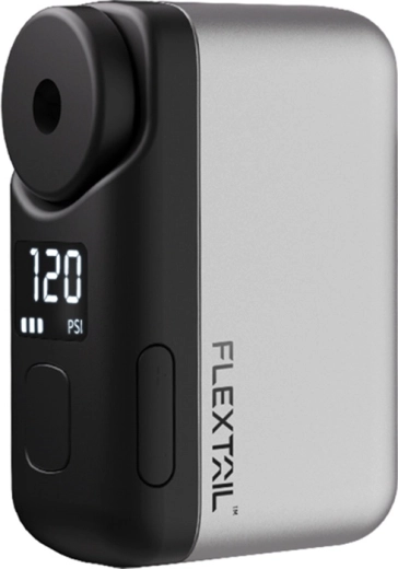 Flextail Tiny Bike Pump Pro draagbare elektrische fietspomp grijs