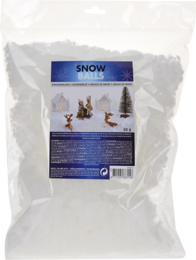 Decoratieve sneeuwvlokken 50 g