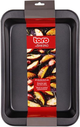 Toro bakplaat van koolstofstaal met antiaanbaklaag 37,5 × 25,5 cm