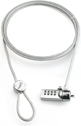 Laptopslot met code en kabel lobster code