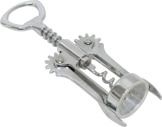 TORO vleugelkurkentrekker, chroom, zilverkleurig
