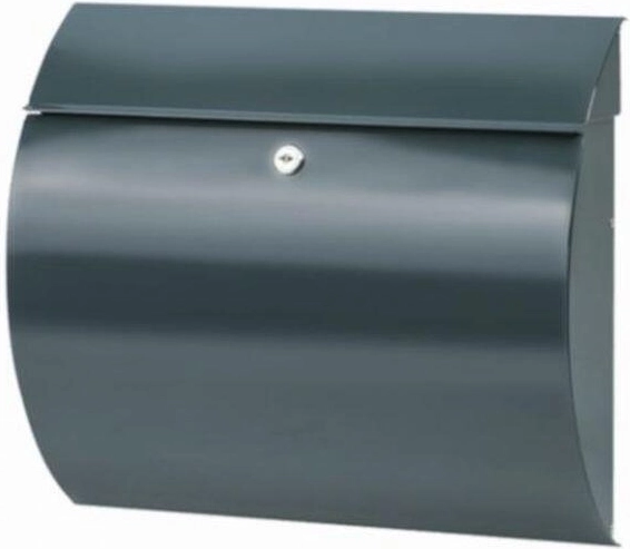 Brievenbus Toscana antraciet van verzinkt staal 330 × 360 × 100 mm