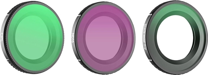 Sunnylife set van 1/4" filters voor DJI Osmo Nano – Black Mist, CPL en ND16