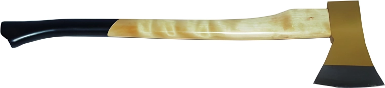 Bijl HOBBY 1600 g voor hout met houten steel