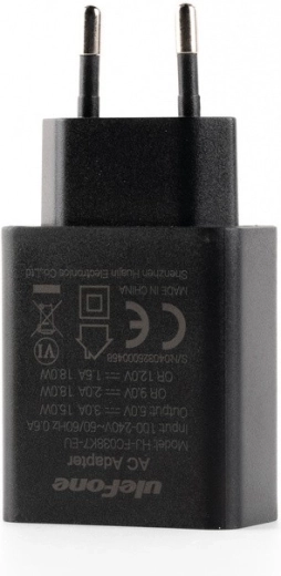 Snellader 18W voor Ulefone – USB‑A netadapter