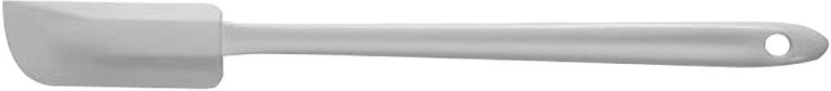 Keukenrubberspatel met kunststof handvat 25 cm, wit