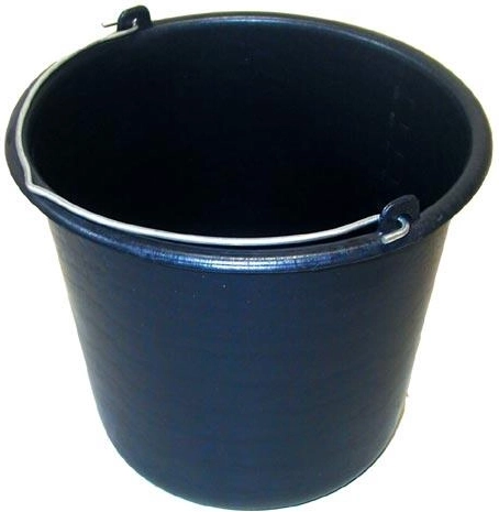 Metselaarsemmer 10 l van polyethyleen