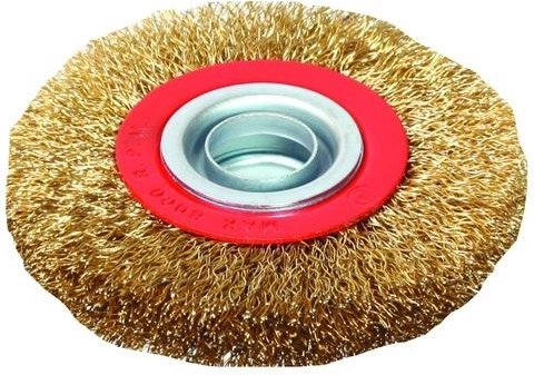 Ronde roterende borstel 150 mm, gegolfde draad 0,3 mm FESTA