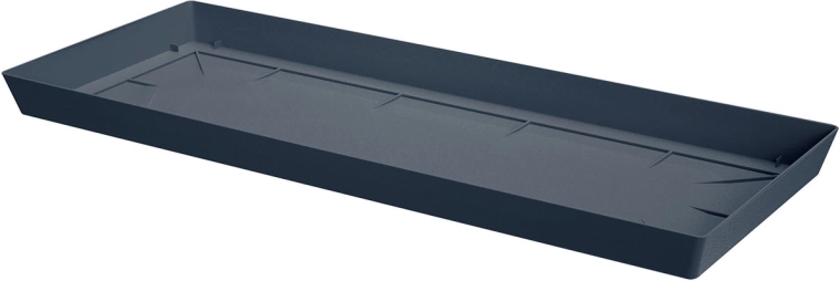 Schotel voor balkonbak LOFLY 36 cm antraciet