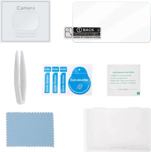 Gehard glas voor scherm en lens voor DJI Pocket 3 van Sunnylife (2+2)