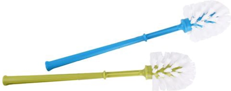 Kunststof WC-borstel TORO zonder houder, assorti kleuren