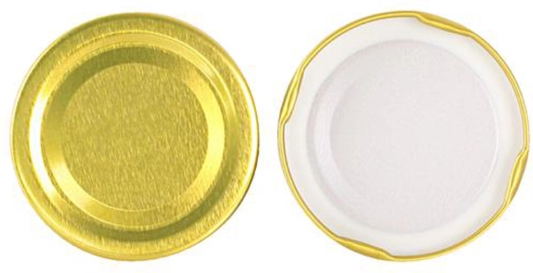 Deksels voor inmaakpotten 58 mm, 10 stuks