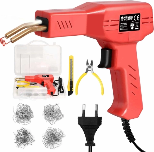 Renew Force kunststof lasapparaat voor het repareren van scheuren (hot stapler) 50 W