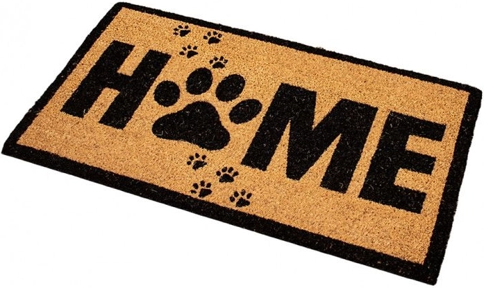 Kokosmat met opdruk HOME 40 × 70 cm