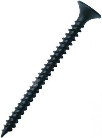 Schroef voor gipsplaten 3,5 × 25 mm fijne schroefdraad, verzonken kop (1000 stuks)