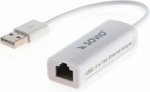 USB-adapter naar Ethernet RJ45 Fast Ethernet