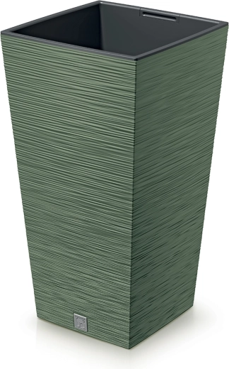 Bloempot Furu Square 34,5 cm aardse groen