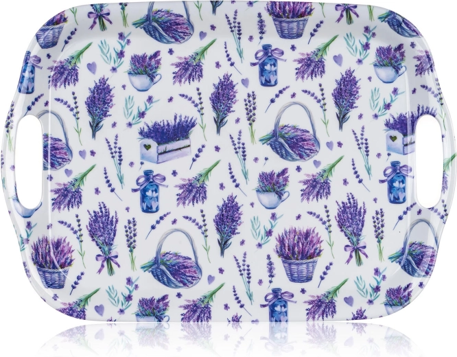 Melamine serveerschaal met handgrepen 36 × 25,5 cm NEW LAVENDER