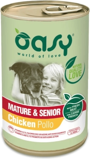 Oasy paté voor honden Mature & Senior 400 g