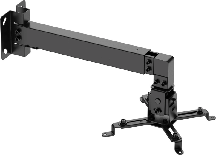 Wandbeugel voor projector Maclean MC-205 zwart