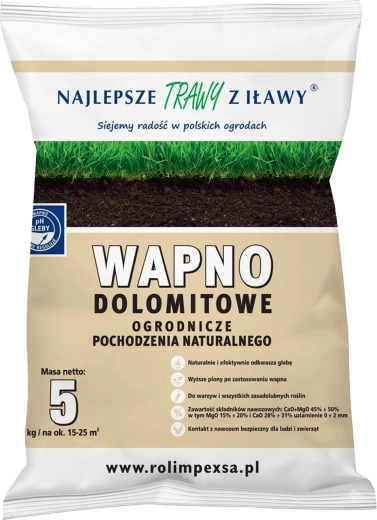 Premium dolomietkalk voor de tuin 5 kg