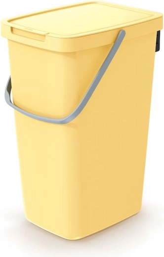 Prullenbak Systema Q Collect 20 l – lichtgeel