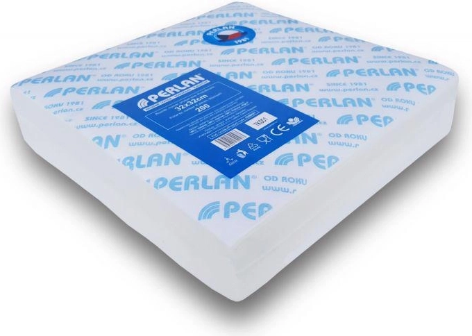 Perlan doekjes van non-woven textiel 32 × 32 cm, 200 stuks