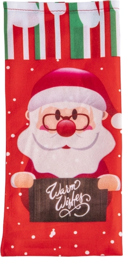 Kerstfleshoes Santa Claus 30 × 14 cm