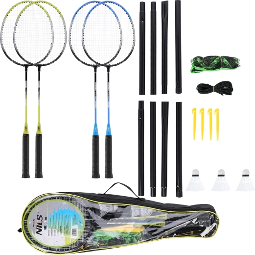 Badmintonset NILS NRZ014 voor recreatieve spelers
