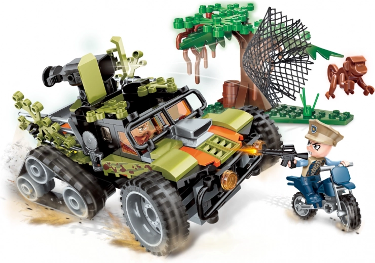 QMAN Police Battle Force: ontmaskering van apenjagers