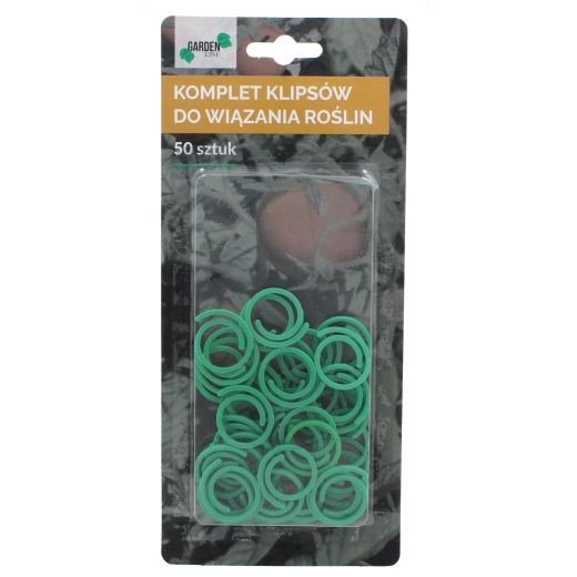 Set clips voor het aanbinden van planten, 50 stuks