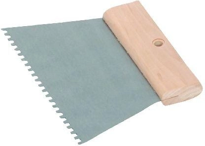 Stalen spaan met tanden 4, 250 mm