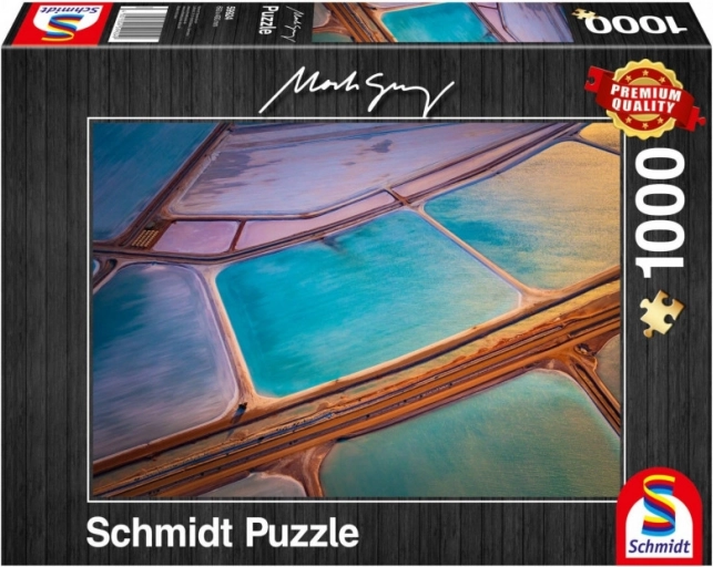 Schmidt Puzzle Pastels 1000 stukjes